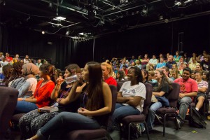 Students from Richardson TX join the discussion of The Book Thief