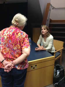 Author Charlotte Rogan in Bracken, CT